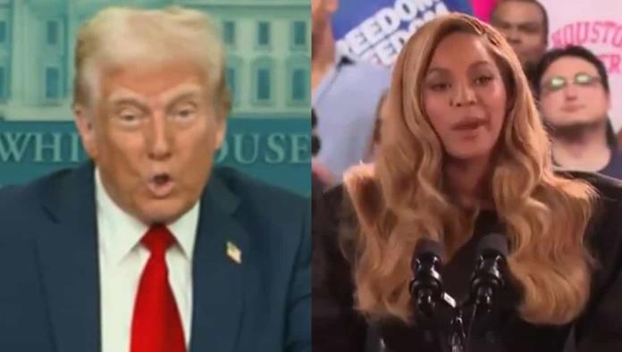 Trump pide investigar a artistas que apoyaron a Kamala Harris