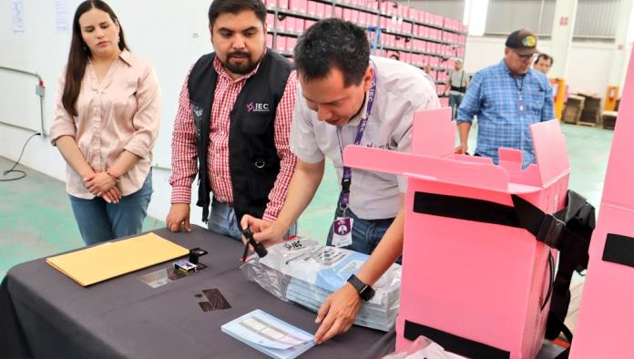 Verificarán seguridad en boletas electorales
