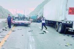 Cierra accidente la Monterrey-Saltillo