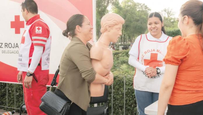 Ofrece Cruz Roja curso Primer Respondiente