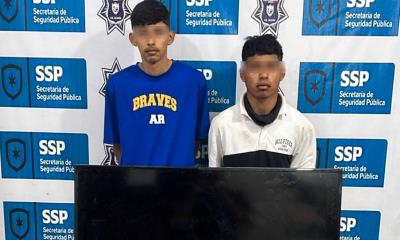 Detienen a dos jóvenes por robo a casa habitación en Ciudad Acuña