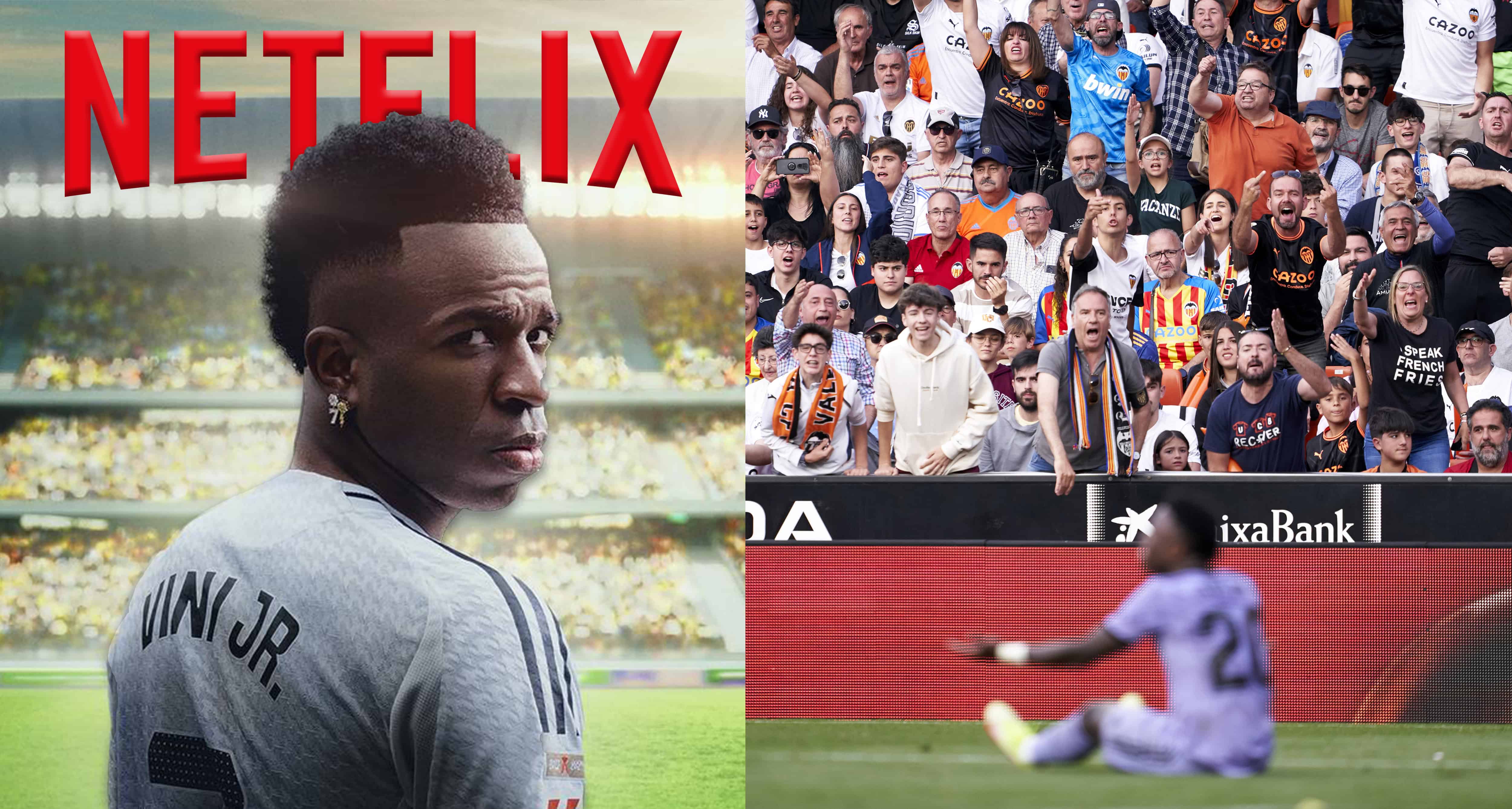 No refleja la realidad: Valencia CF exige a Netflix modificar documental de Vinicius Jr
