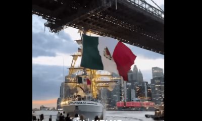 180 marinos del buque escuela Cuauhtémoc regresan a México