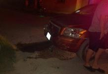 Choque en Allende deja un lesionado y moviliza a cuerpos de emergencia