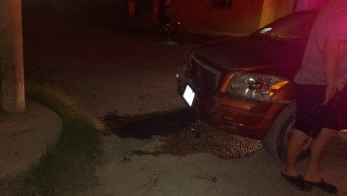 Choque en Allende deja un lesionado y moviliza a cuerpos de emergencia