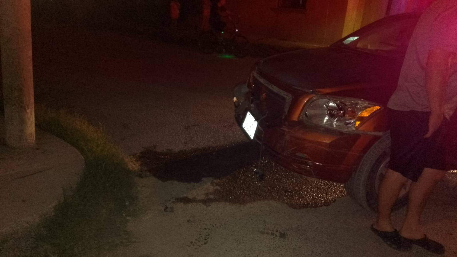Choque en Allende deja un lesionado y moviliza a cuerpos de emergencia