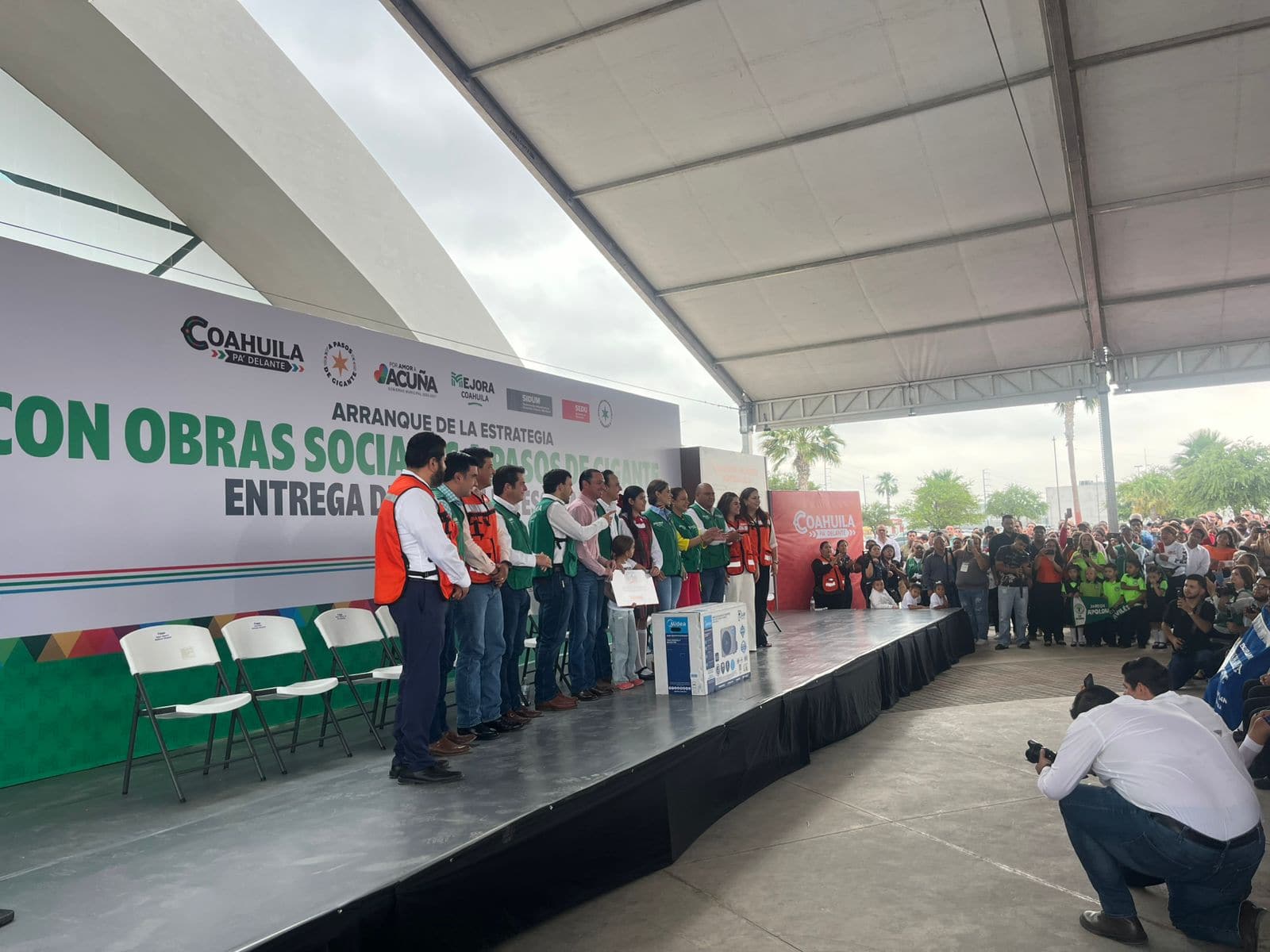 Inician obras en Ciudad Acuña con inversión de 70 millones de pesos