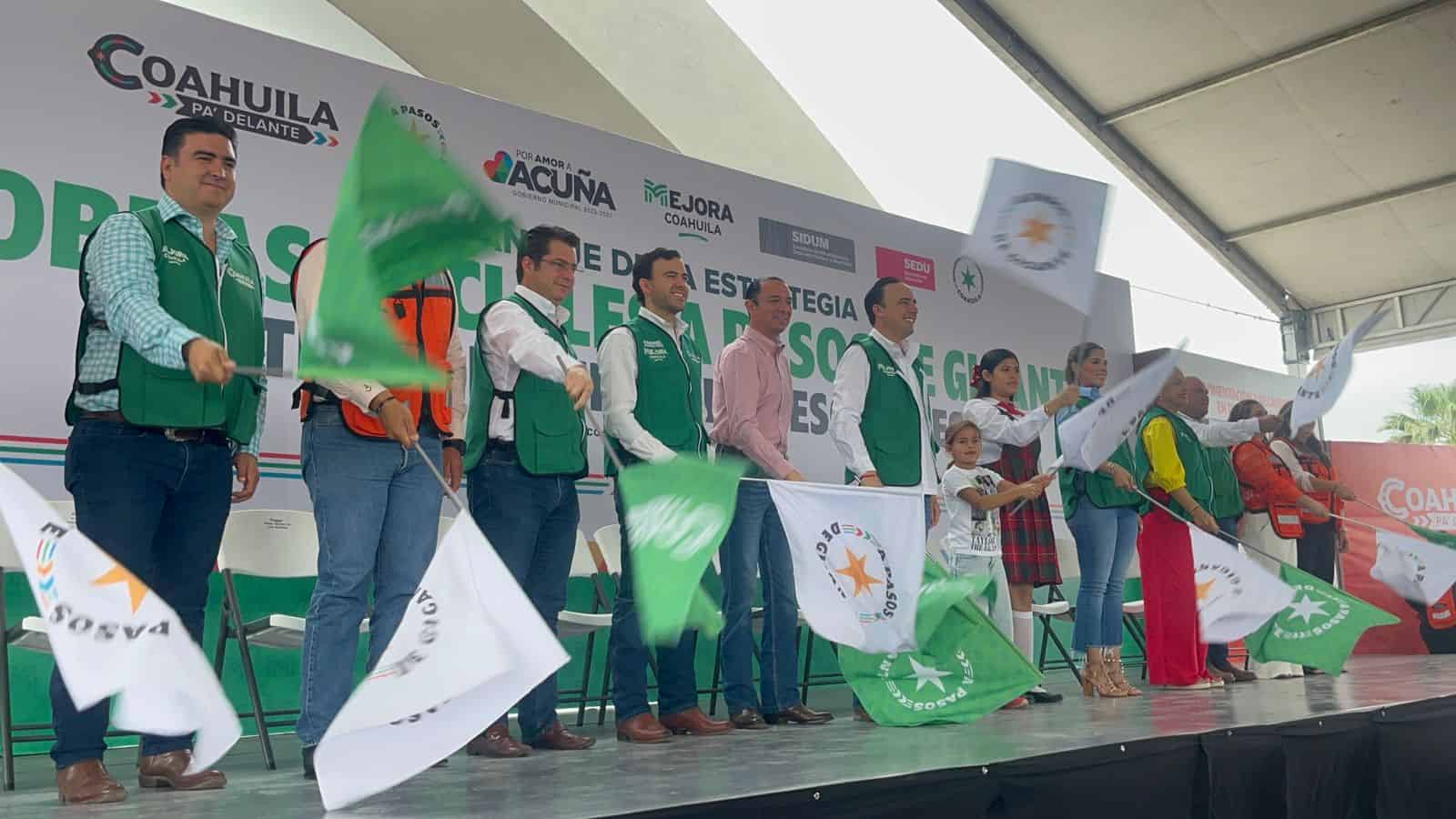 Inician obras en Ciudad Acuña con inversión de 70 millones de pesos