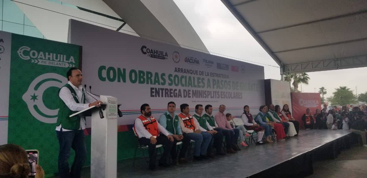 Inician obras en Ciudad Acuña con inversión de 70 millones de pesos