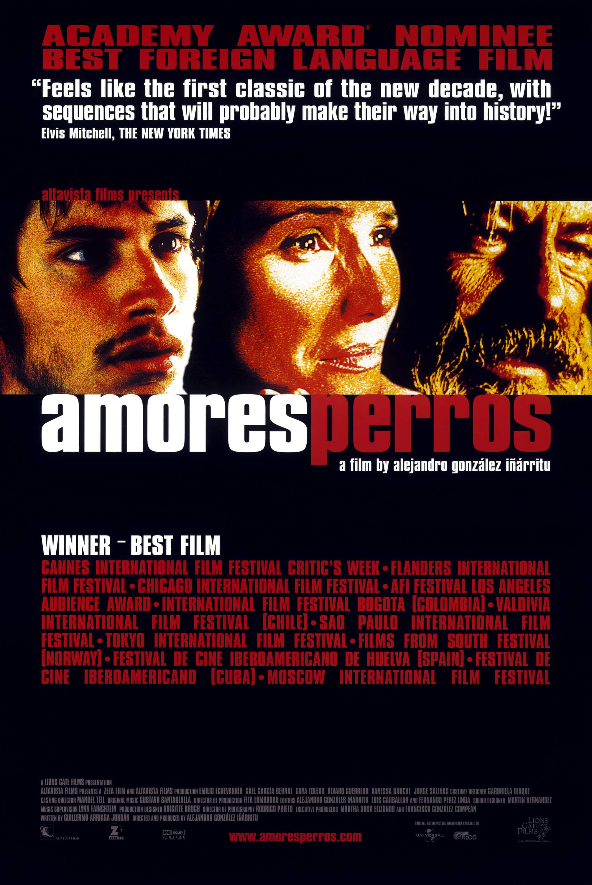 Amores perros: Iñárritu y Gael García celebran 25 años del filme que cambió sus vidas