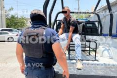 Dos sujetos son detenidos al intentar robar un tanque de basura en Monclova