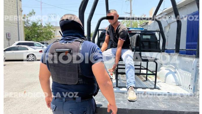 Dos sujetos son detenidos al intentar robar un tanque de basura en Monclova