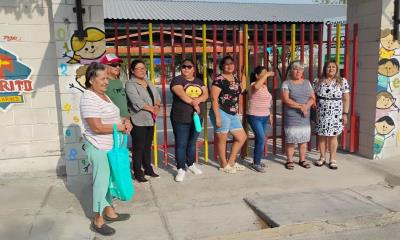 Madres logran asignación de intendente tras cerrar kínder Emiliano Zapata en protesta