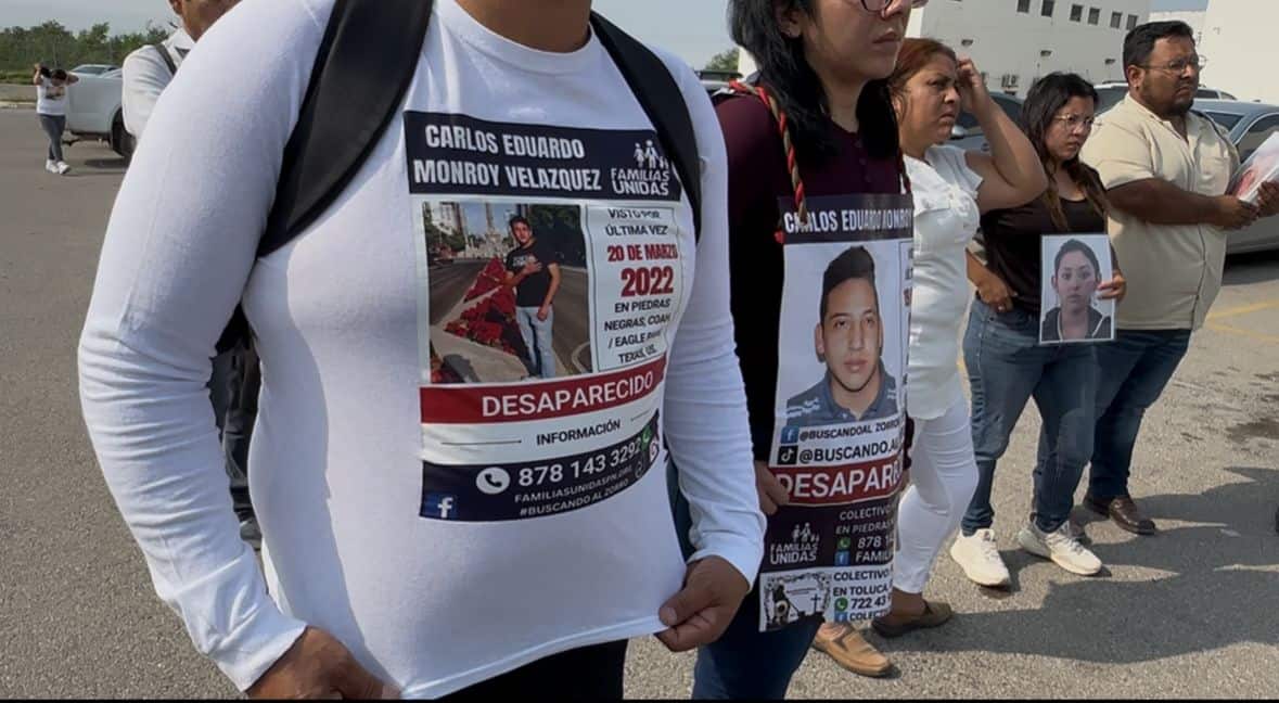Familiares de desaparecidos realizan jornada de búsqueda en penal de Piedras Negras