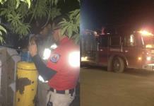 Atienden fuga de gas en la San Pablo; evacuaron la vivienda