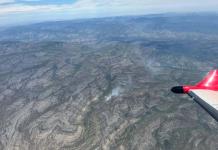 Avanza control de incendio forestal en sierra Santa Rosa de Múzquiz