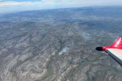 Avanza control de incendio forestal en sierra Santa Rosa de Múzquiz