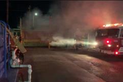 Incendio consume frutería en la colonia Paraíso por falla eléctrica