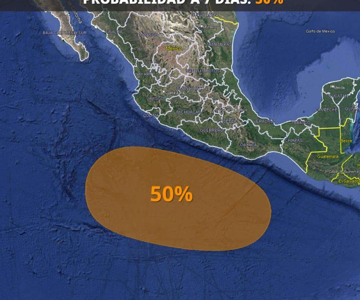 Conagua detecta posible primer huracán del año