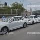 Taxista choca por alcance a un auto particular en la avenida Acereros, sin heridos