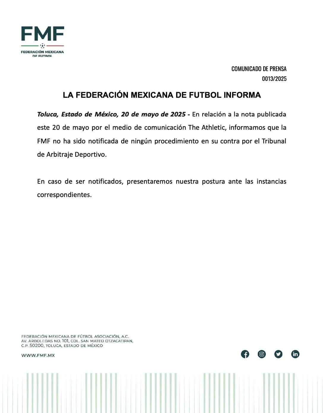 FMF insiste: "El ascenso no está cancelado", pero apenas dos clubes cumplen con requisitos