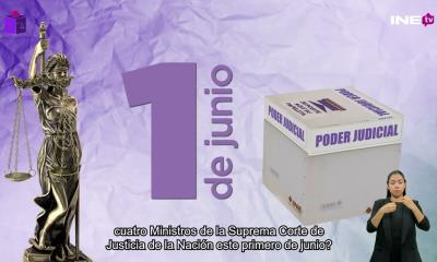 INE alerta sobre bajo interés ciudadano en elección judicial del 1 de junio de 2025