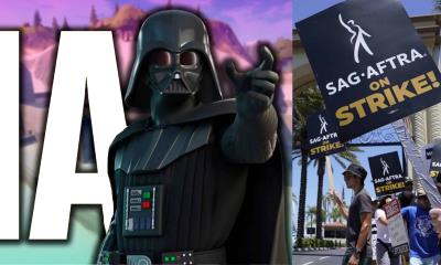 Sindicato de actores enfrenta a Fortnite por usar IA para recrear la voz de Darth Vader