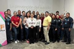 Promueven salud mental en Acuña con talleres de primeros auxilios psicológicos