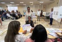 Realizan INE y el IEC simulacro de votación 