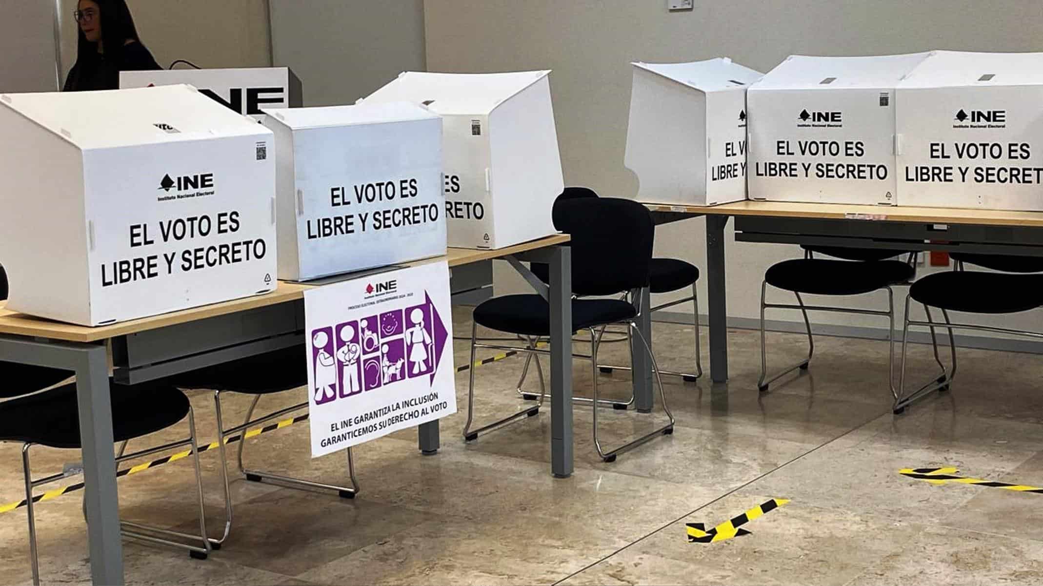 Sanción a candidatos que usen colores de partidos
