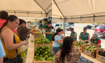Llega el programa "Mercadito Mejora" a la colonia Francisco I. Madero en Ciudad Acuña