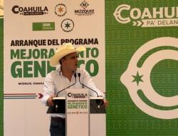 Arranca en Coahuila el Programa de Mejoramiento Genético 2025 con inversión histórica