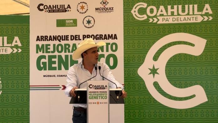 Arranca en Coahuila el Programa de Mejoramiento Genético 2025 con inversión histórica