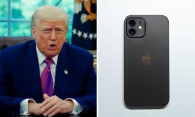 Trump amenaza a Apple con arancel del 25% si no fabrica iPhones en EE.UU.
