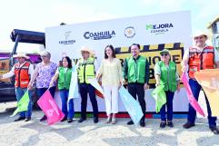 Inicia pavimentación de la calle Oriental en Frontera con apoyo estatal