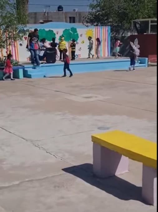 Padres exigen techo urgente en kínder de Frontera ante calor extremo de 44°C