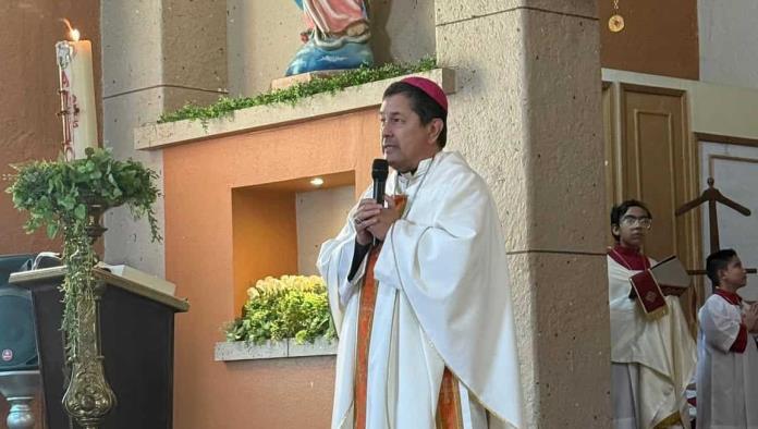 Obispo de Piedras Negras lidera misa por llegada de reliquia de San Judas Tadeo