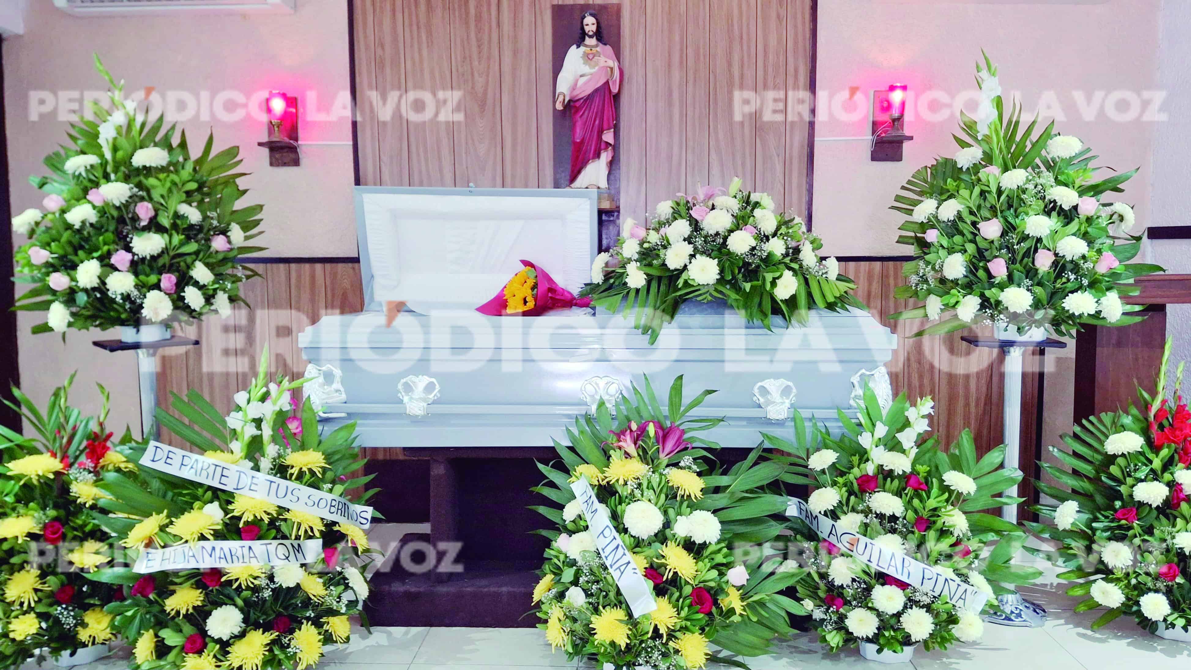 Triste adiós a Leticia Aguilar Piña 