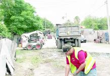 Permanente la limpieza en San Juan de Sabinas