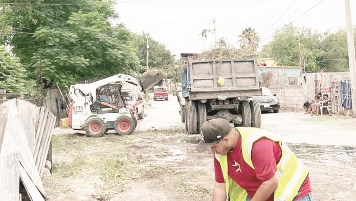 Permanente la limpieza en San Juan de Sabinas