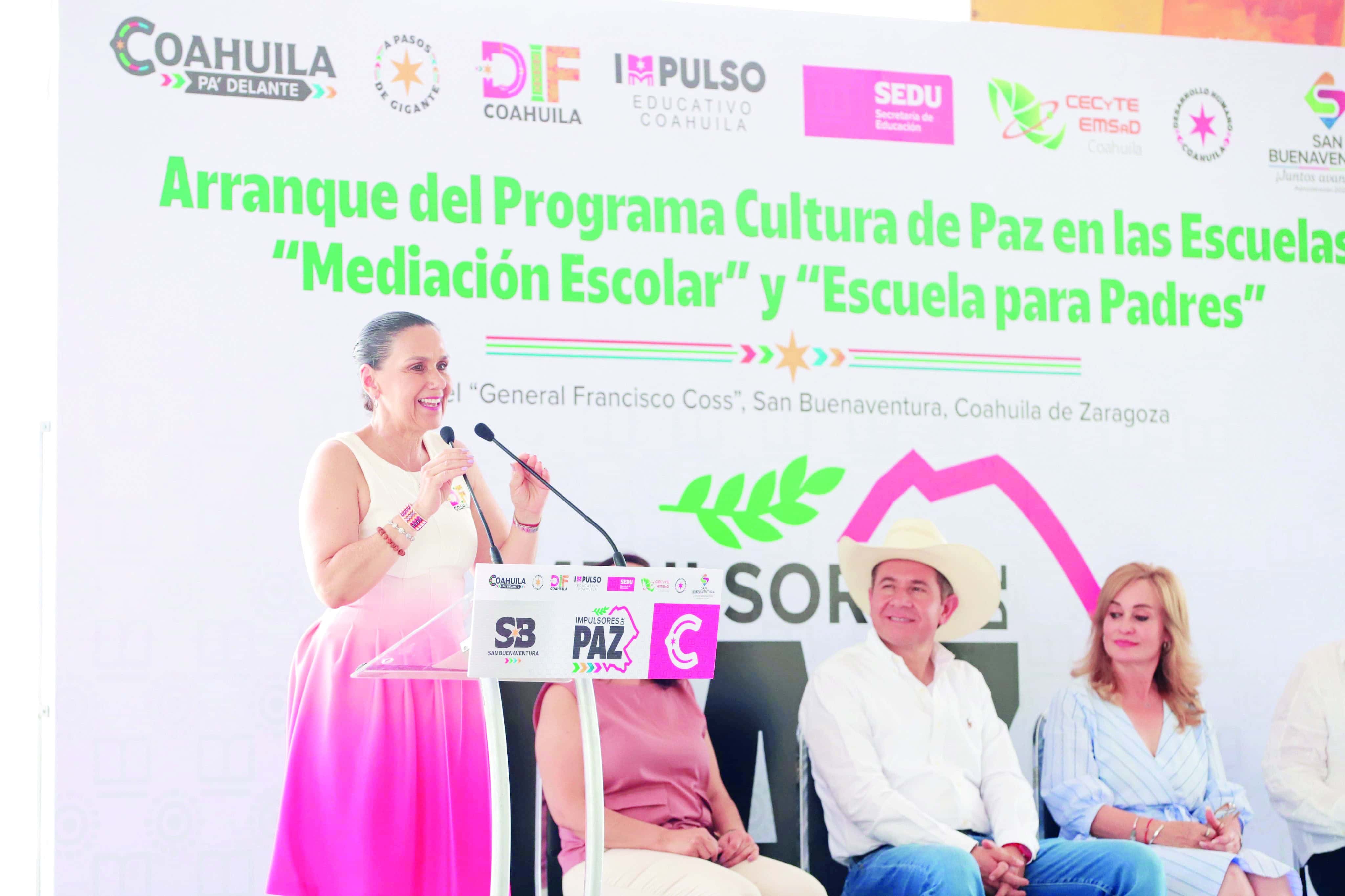 Impulsan Cultura de paz en las escuelas