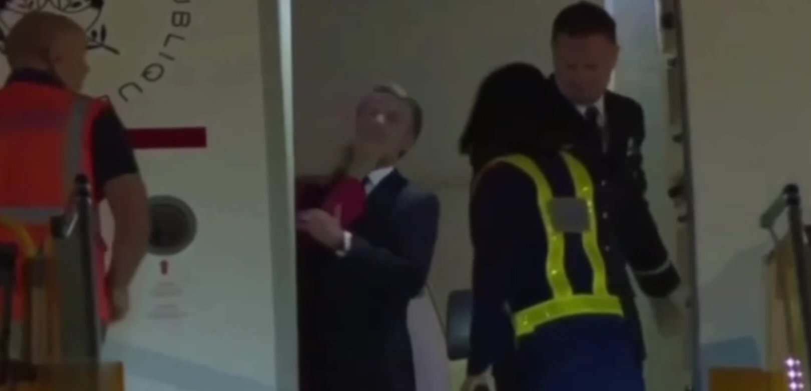 Presidente de Francia se pelea con su esposa