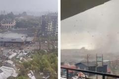 Tornado EF-1 sorprende a Chile: 13 heridos y más de 250 viviendas afectadas