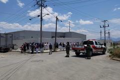 Evacúan planta Ave y Más en Saltillo por fuga de amoníaco; 100 trabajadores afectados