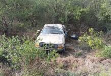 Vuelca en la carretera 57 tramo N. Rosita-Allende