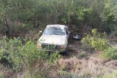 Vuelca en la carretera 57 tramo N. Rosita-Allende