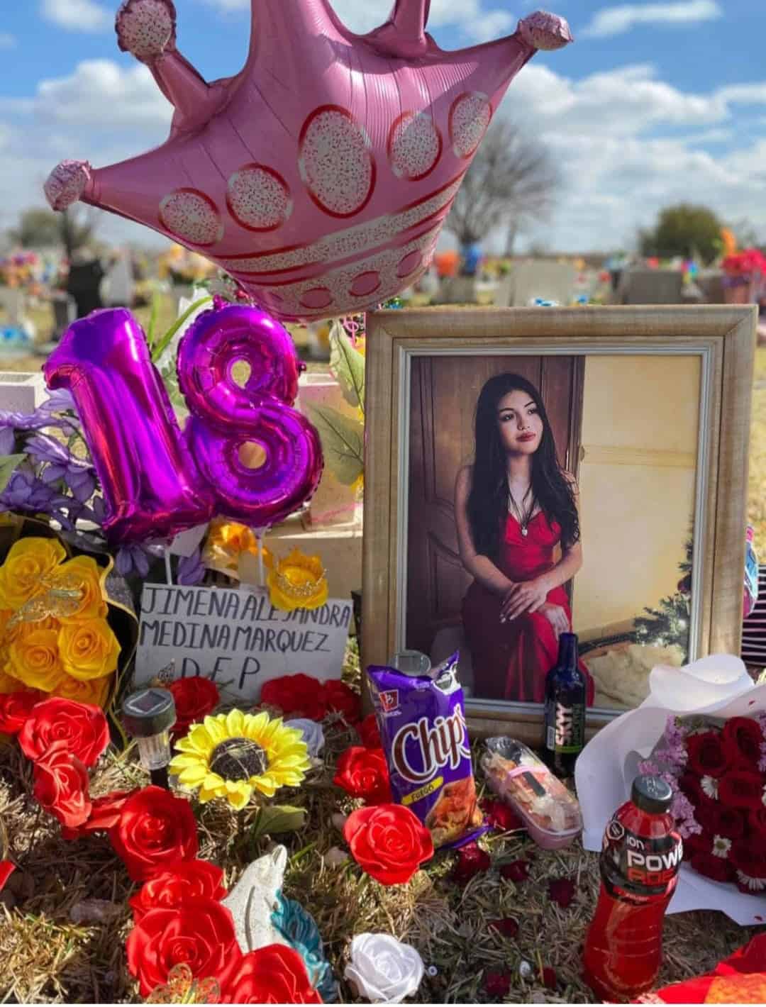 Manifestación pacífica por justicia en el caso de Jimena Medina en Sabinas, Coahuila