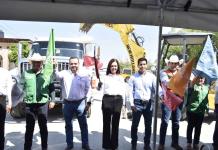 Sari Pérez inicia obra de drenaje en la Zona Centro de Frontera con inversión estatal