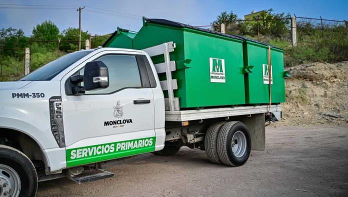 Monclova avanza en reconversión de recolección de basura: eliminan contenedores