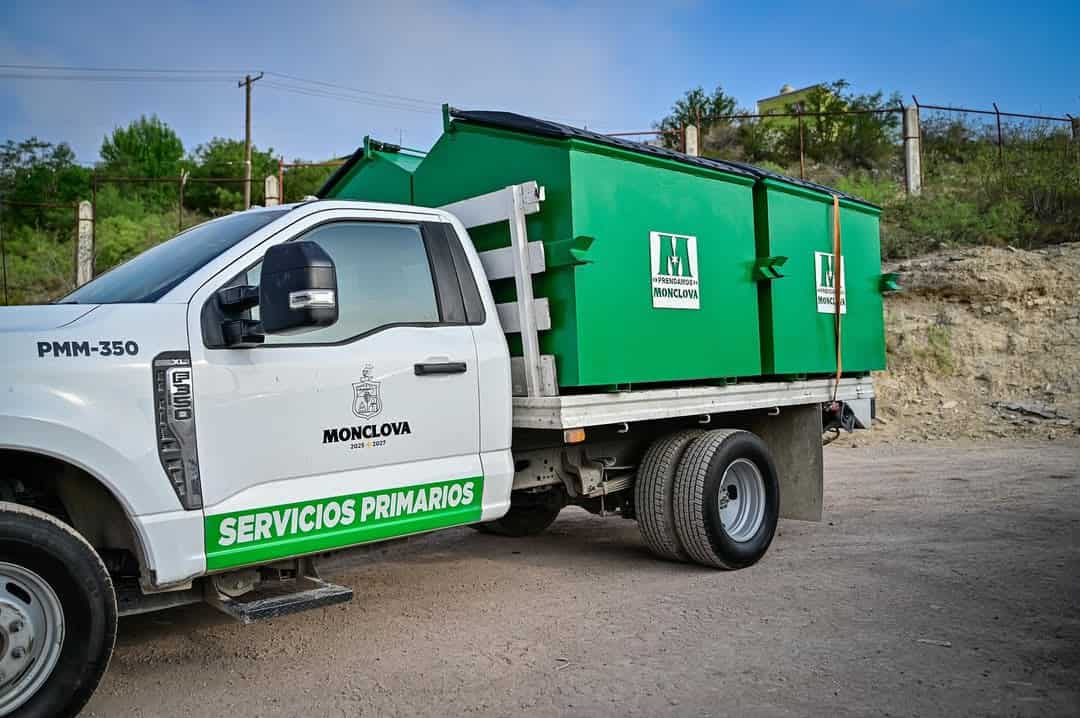 Monclova avanza en reconversión de recolección de basura: eliminan contenedores